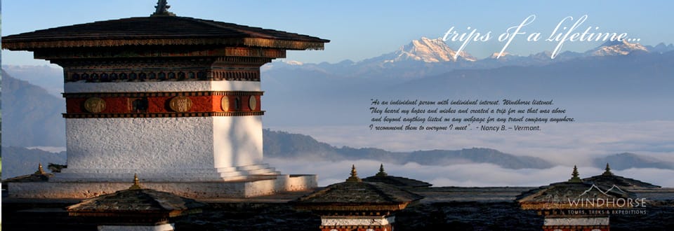 Typical trekking Day in Bhutan